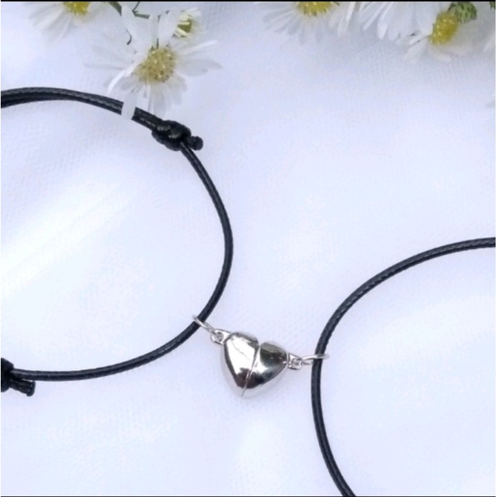 Gelang Magnet Love Couple 2 pcs