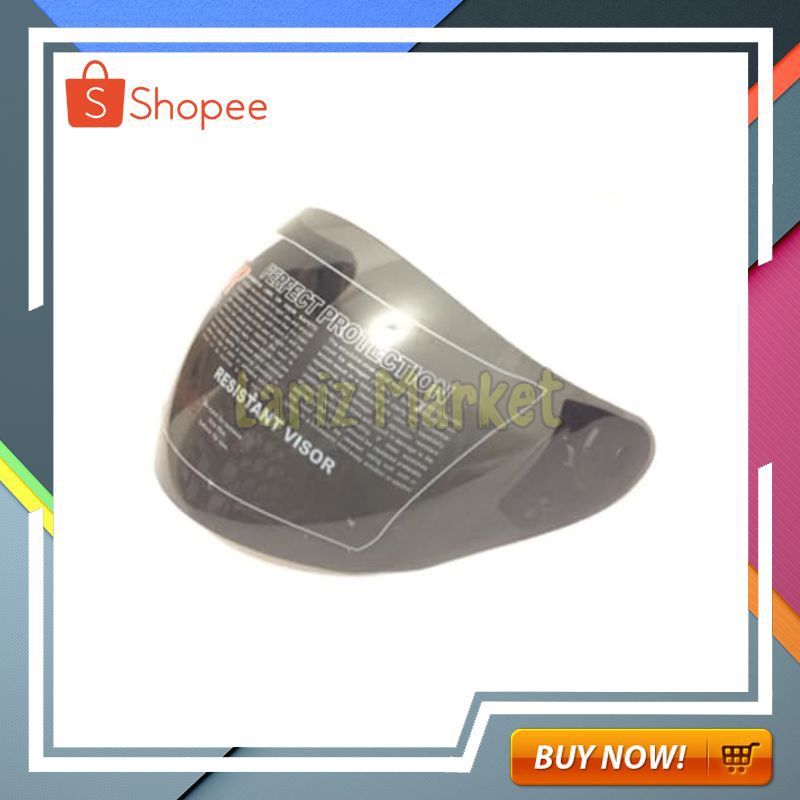 PROMO SPESIAL KACA HELM INK CENTRO KYT DJ MARU DAN KYT GALAXY HITAM SMOKE