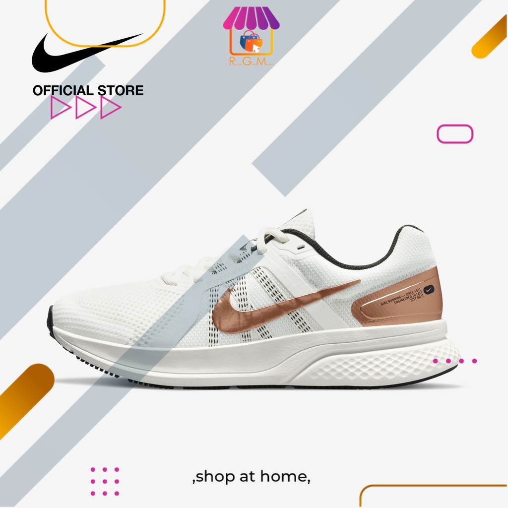 Original Nike Sepatu Lari Wanita Run Swift 2 - Putih [CU3528-103]