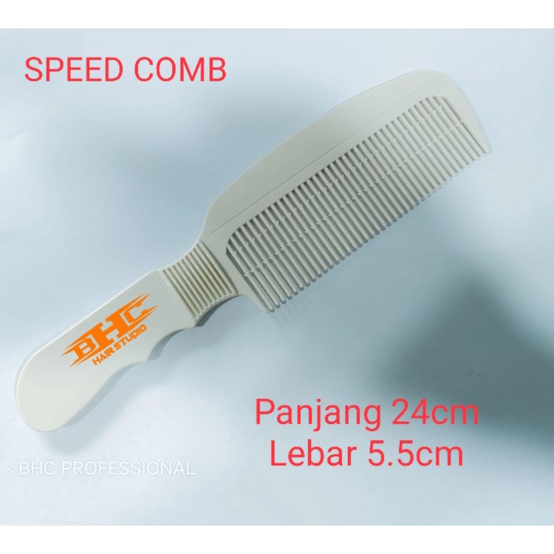 Sisir Potong Rambut / Speed Comb / Sisir Barbershop Salon / Sisir Flat Barber