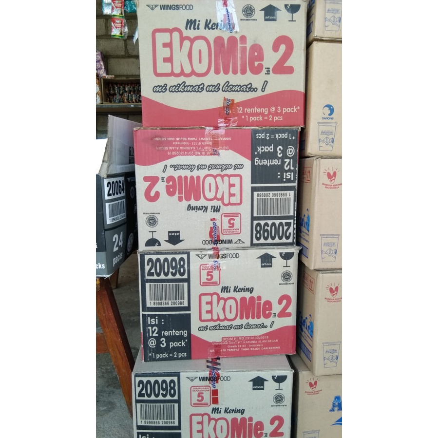 Mie Eko Kemasan Renteng 1 Dus isi 36