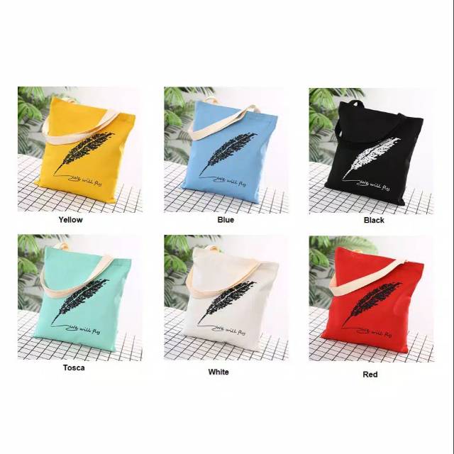 Tote Bag - Fly - Tas Tote Wanita Tas Totebag Wanita Tas Wanita Murah Tas Korea Totebag Kpop