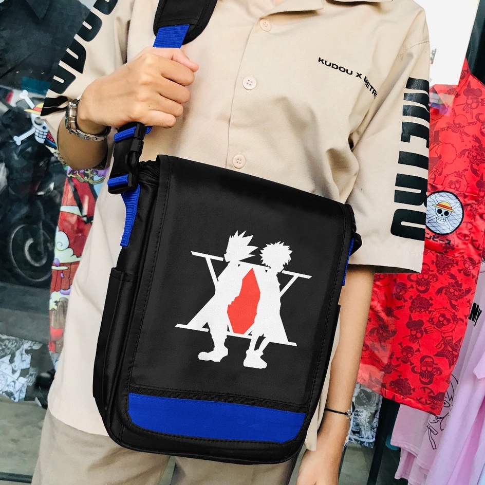 Slingbag HxH Killua Gon Logo Anime Manga Hunter X Hunter Premium Unisex