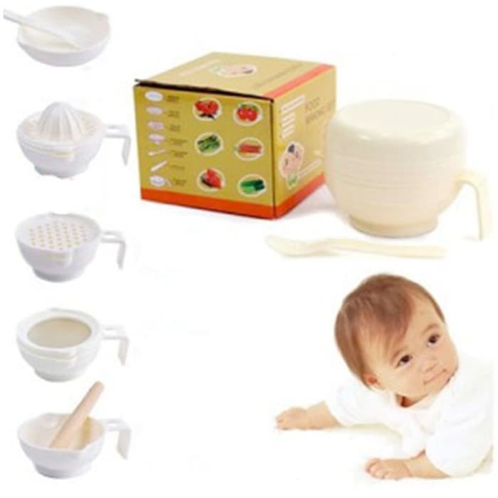 Set Peralatan Makan Bayi / Alat Makan Bayi food maker set food making