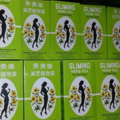 

Sliming herb tea herbal-teh hijau diet alami 60trabag slimming -ORIGINAL