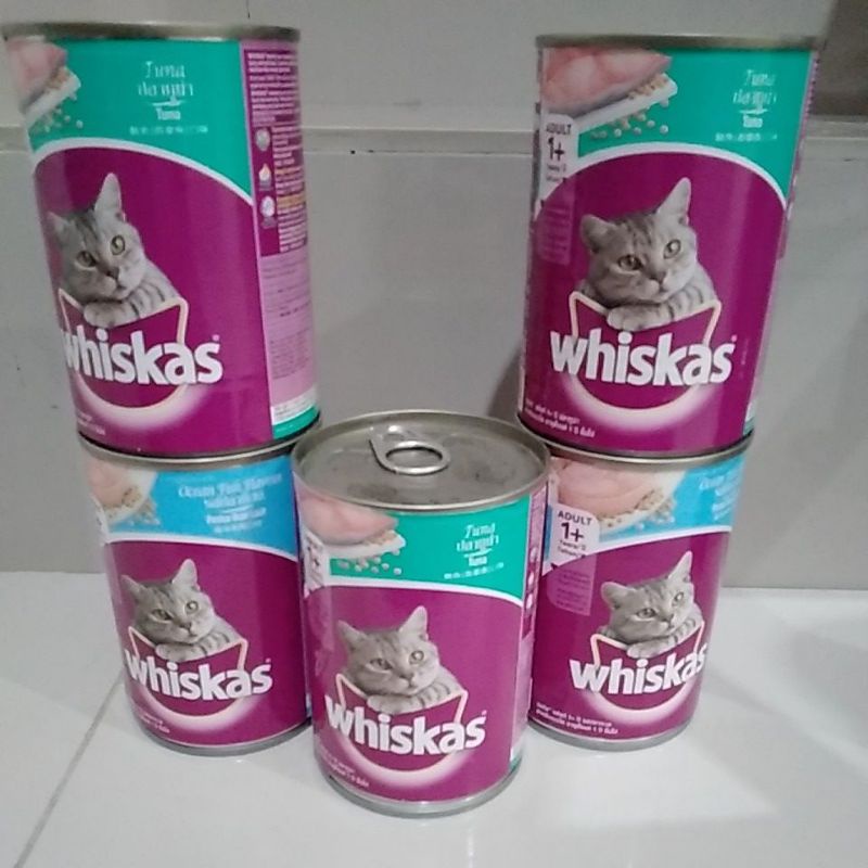 whiskas cat food adult 400gram wf