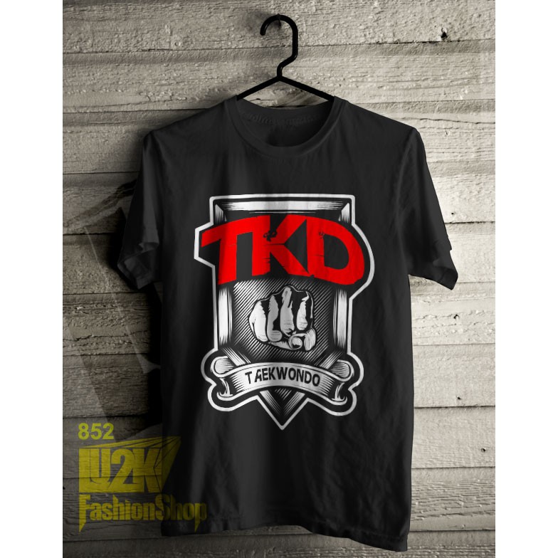 KAOS TAEKWONDO EMBLEM BELA DIRI KOREA MARTIAL ART TKD L2K 852
