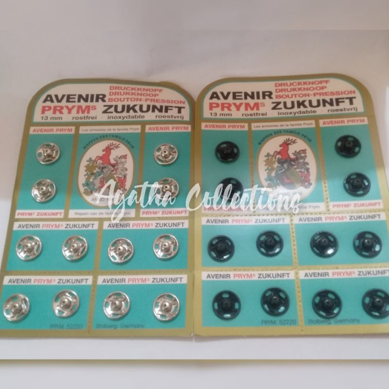 kancing cetit kancing ceplis besar ukuran 13mm per lembar