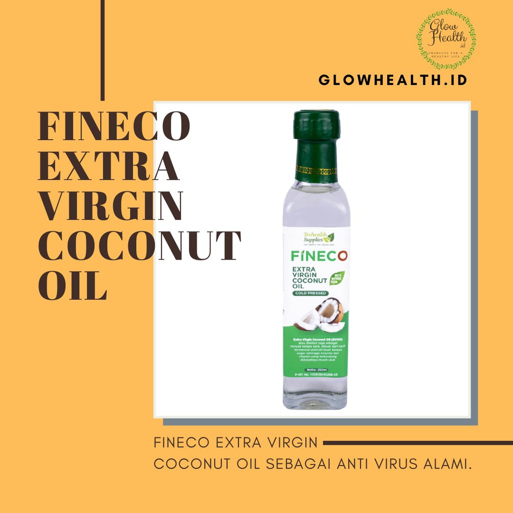 

Fineco Extra Virgin Coconut Oil / Minyak Kelapa (250ml)