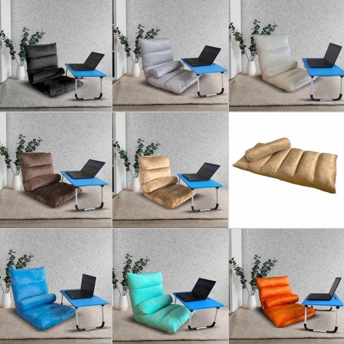 Promo Zyo Tatami Kursi Lesehan Lipat (Lazy Sofa)-FREE Bantal Guling Sandaran silahkan order