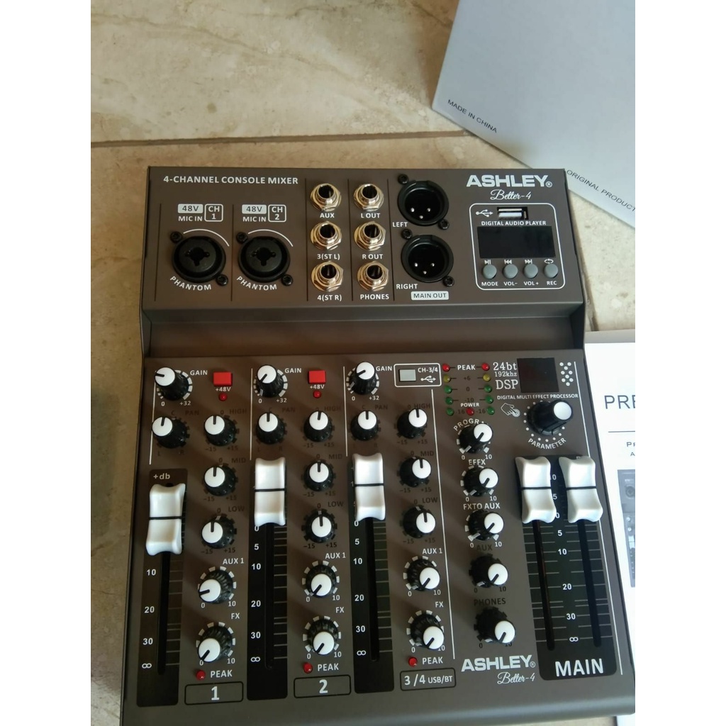 AUDIO MIXER ASHLEY BETTER 4