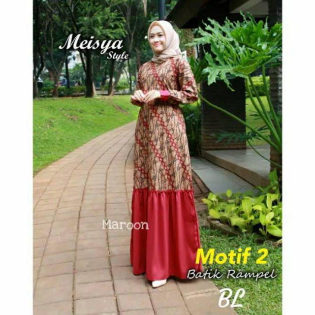 GAMIS BATIK REMPEL