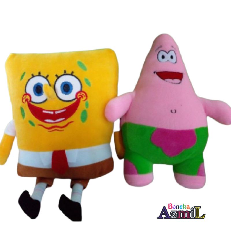 Boneka spongebob patrick/ sepasang