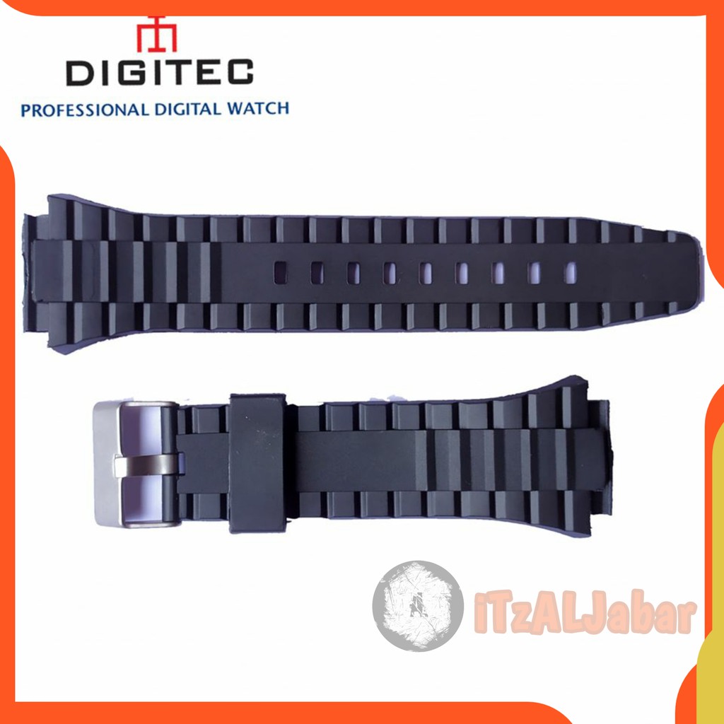 Tali jam tangan Digitec 3009 rubber strap Tali jam Digitec dg 3009t