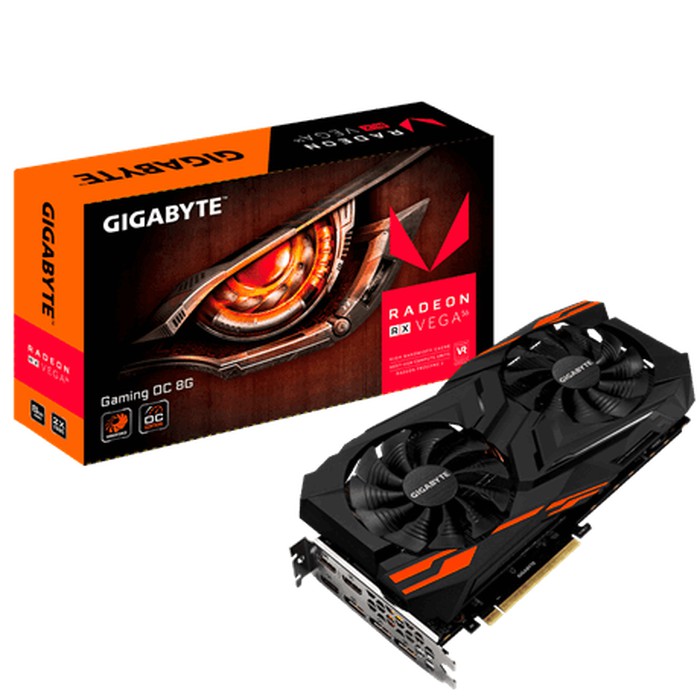 GARANSI ORI  Gigabyte Radeon RX VEGA 56 GAMING OC 8GB 2048bit HBM2 - VGA Card
