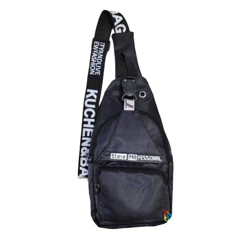 [LOKAL] DOMMO - D1428 WAISTBAG STAYPRO - Tas selempang Pria / Wanita