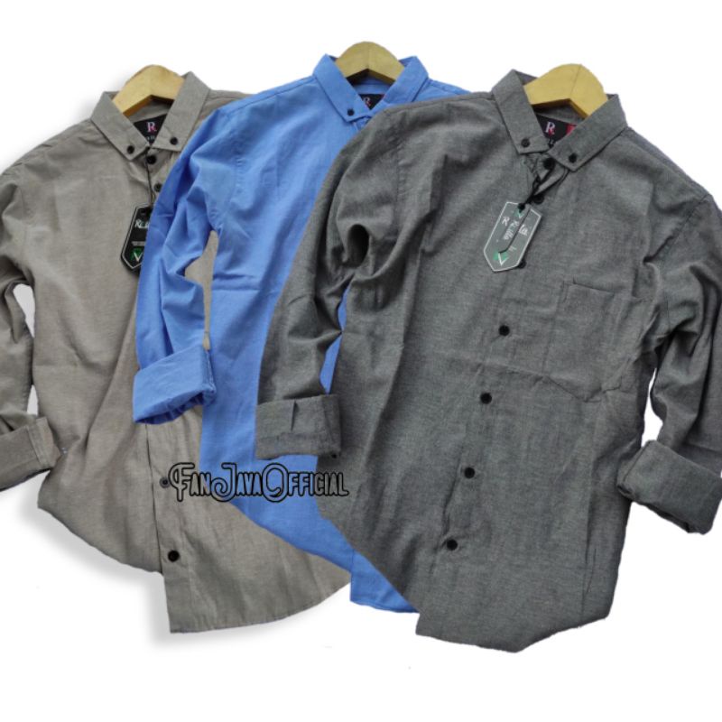 Kemeja Big Size XXL XXXL Original Rivilla premium Quality