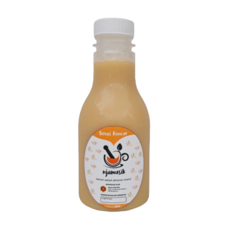 

Njamusik Jamu Beras Kencur - 250ml