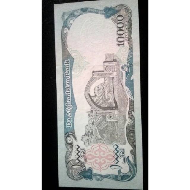 Uang asing Afghanistan 1000 thn 1993. Kondisi Unc