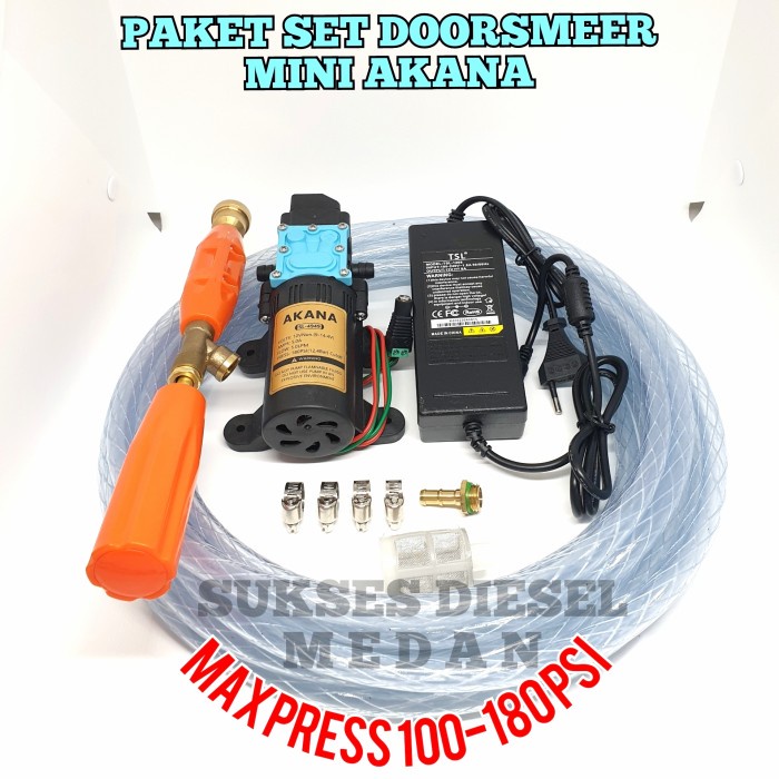 

(TERLARIS) Pompa Air Cuci Motor Alat Steam Mobil AC Tekanan Tinggi Doorsmeer TSL