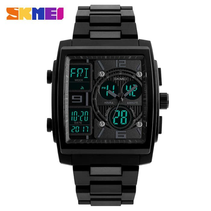 jam tangan / jam tangan pria / skmei /Jam Tangan Pria Dual Time SKMEI 1274