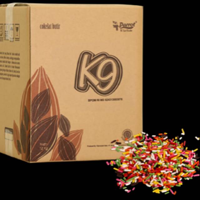 

Repack 250g Meses warna K9/ Meses warna warni / Meses Raibow