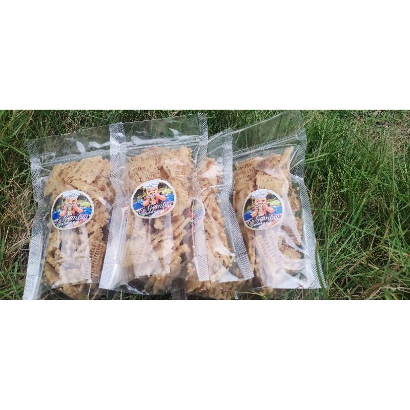 

Keripik gedebok pisang