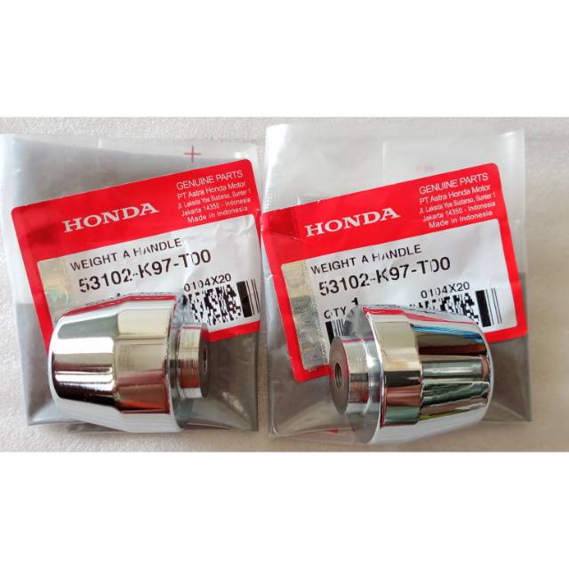 Jalu stang stir PCX original baru AHM