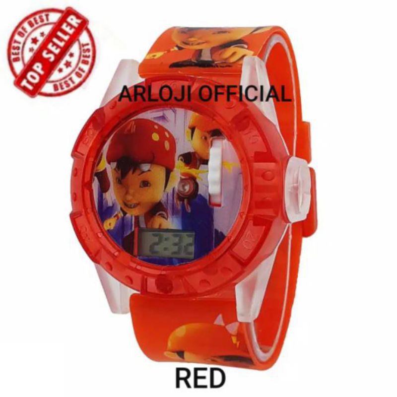 JAM LASER BOBOIBOY MUSIK ANAK