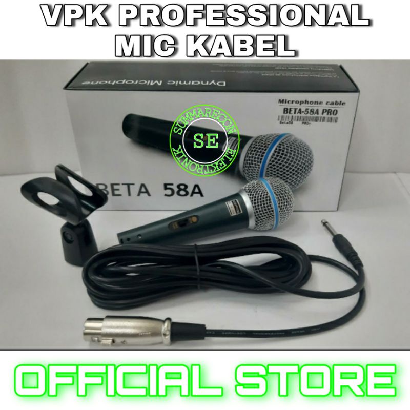 mic kabel beta 58a pro vpk