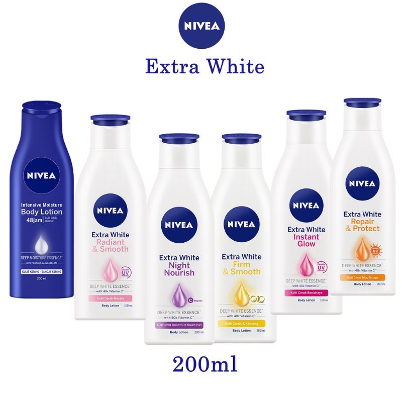 Nivea Hand Body Lotion Extra Whitening 200ml