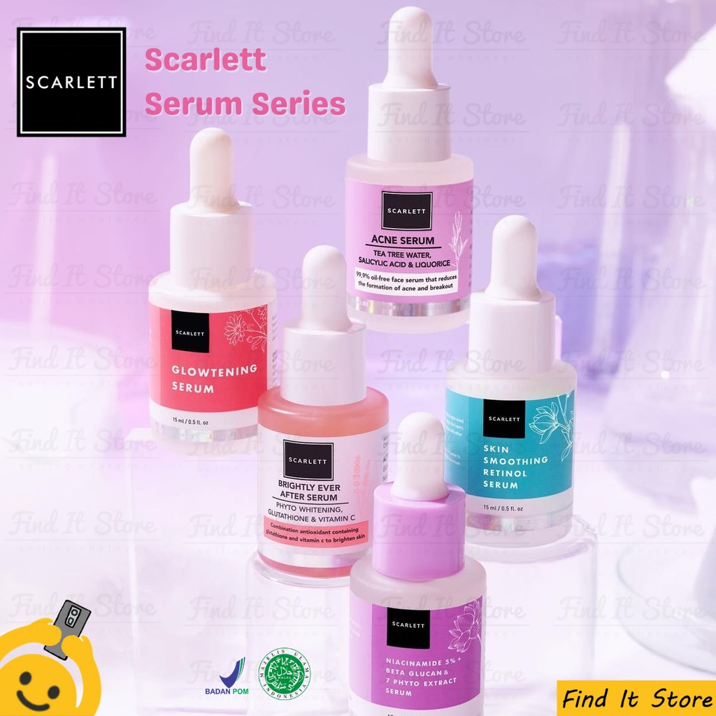 Scarlett Whitening Brightening Body Lotion | Shower Scrub | Serum | Facial wash | Cream Day Night