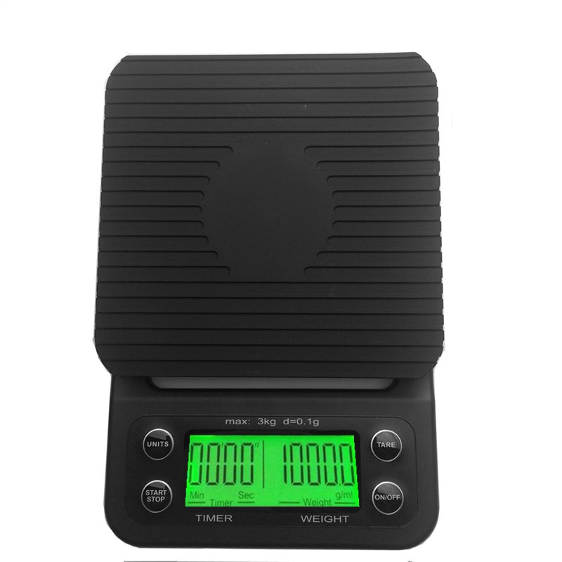 Taffware Timbangan Dapur 3kg 0.1g dengan Timer