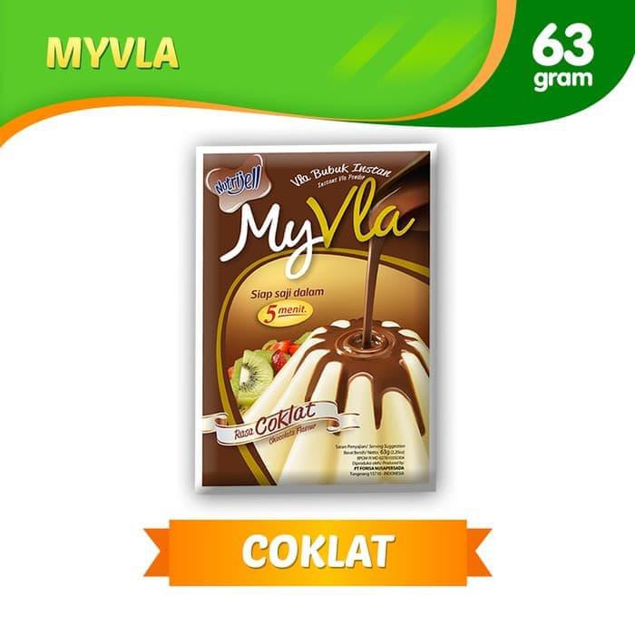 

Nutrijell MyVla Coklat / Saos Puding agar rasa my vla BERKUALITAS