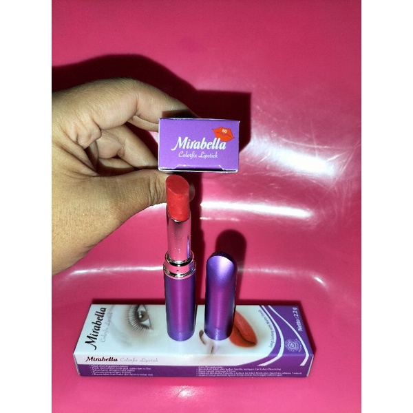 Mirabella Colorfix Lipstik No.60 &amp; 50