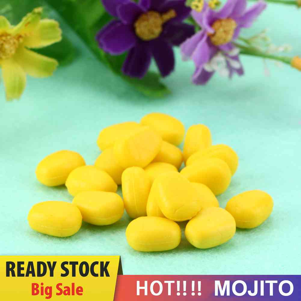 20pcs / Lot Umpan Pancing Bentuk Jagung Imitasi Bahan Lembut