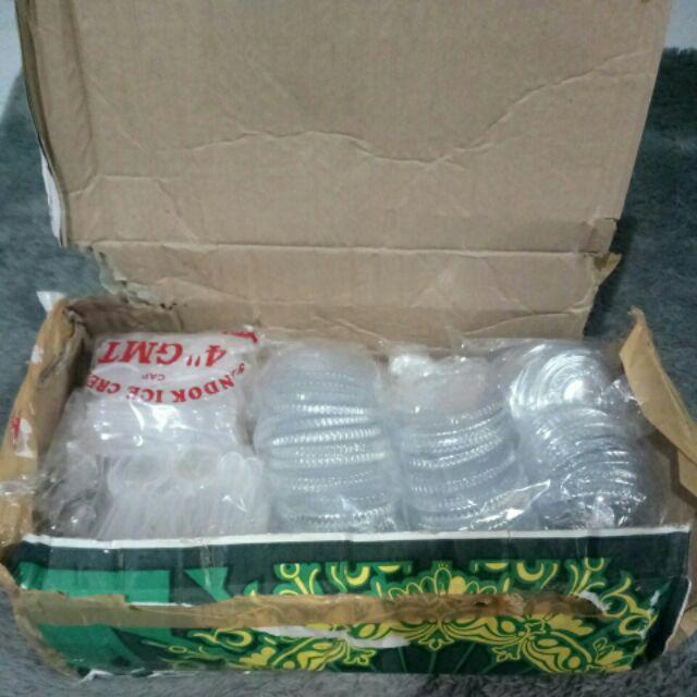 Cup Gelombang Isi 50pcs / Ulir +tutup