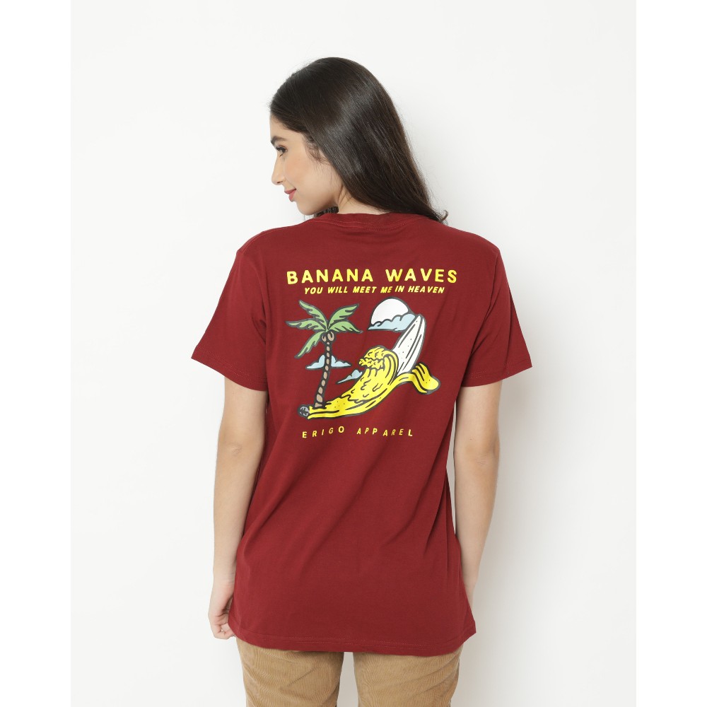 

Erigo T-Shirt Bananas Maroon