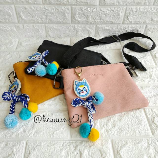 TW1839 TAS SELEMPANG ANAK REMAJA ABG CEWE PEREMPUAN LUCU KEREN