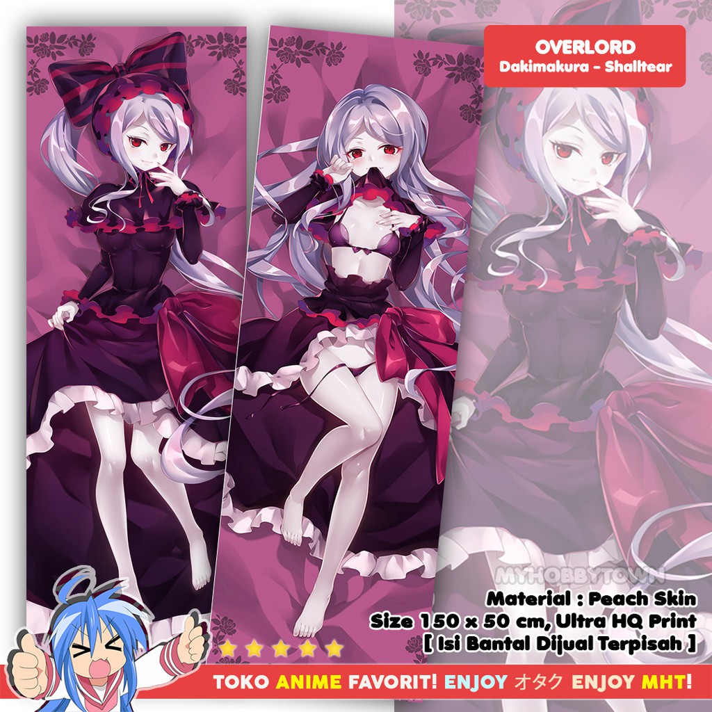 Sarung Bantal Anime Dakimakura Overlord : Shalltear