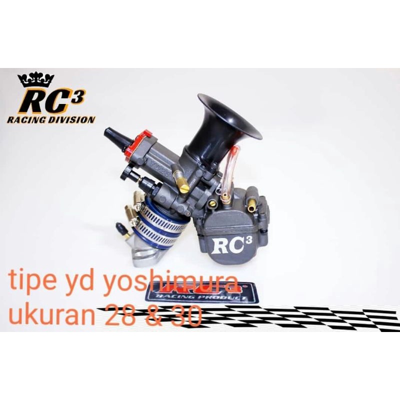 karbu karburator karburator RC3 YD (model Yoshimura) 28,30 original RC3