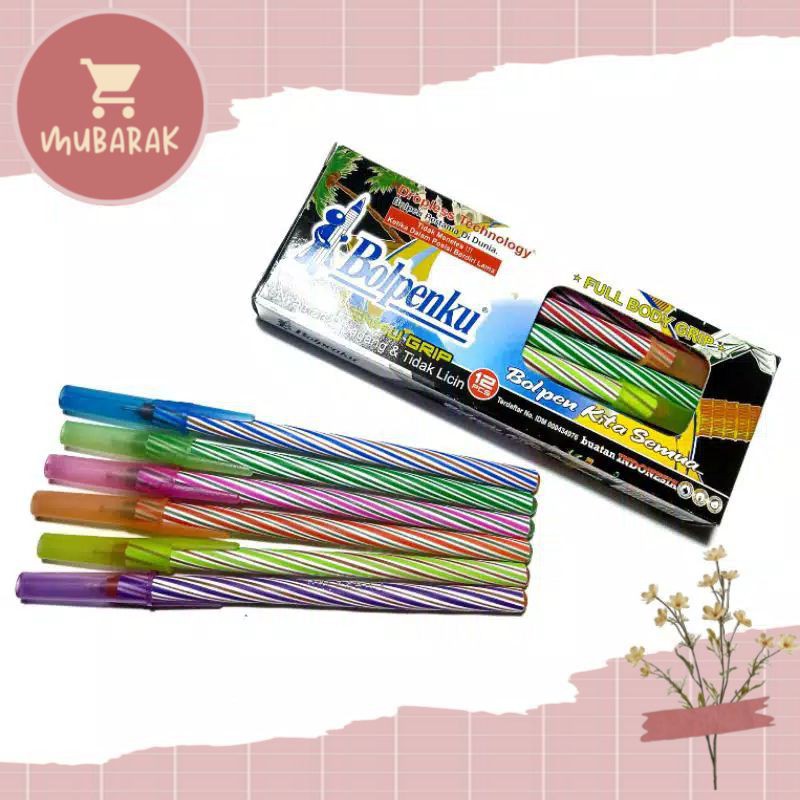 

[12 PCS] PULPEN ULIR BOLPENKU GRIP