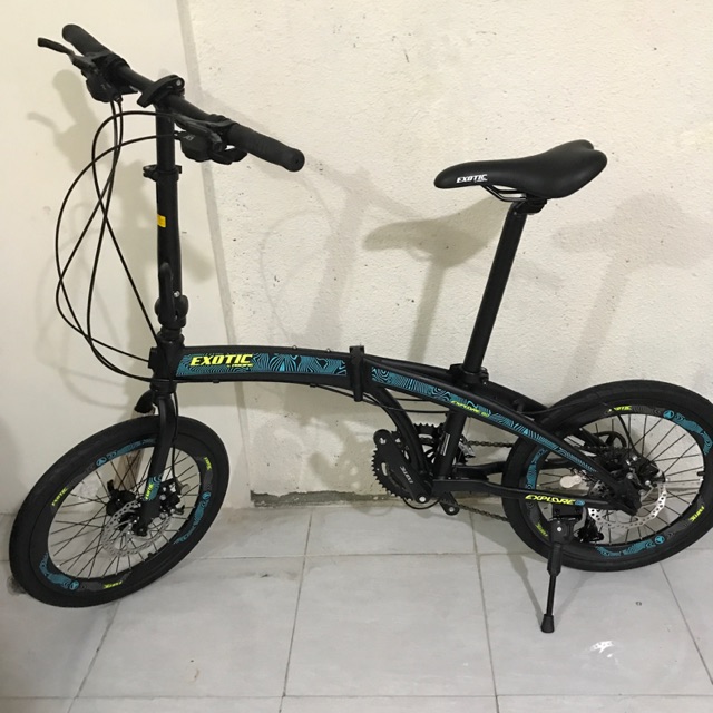 Sepeda Lipat Exotic Explore 8.0 8sp