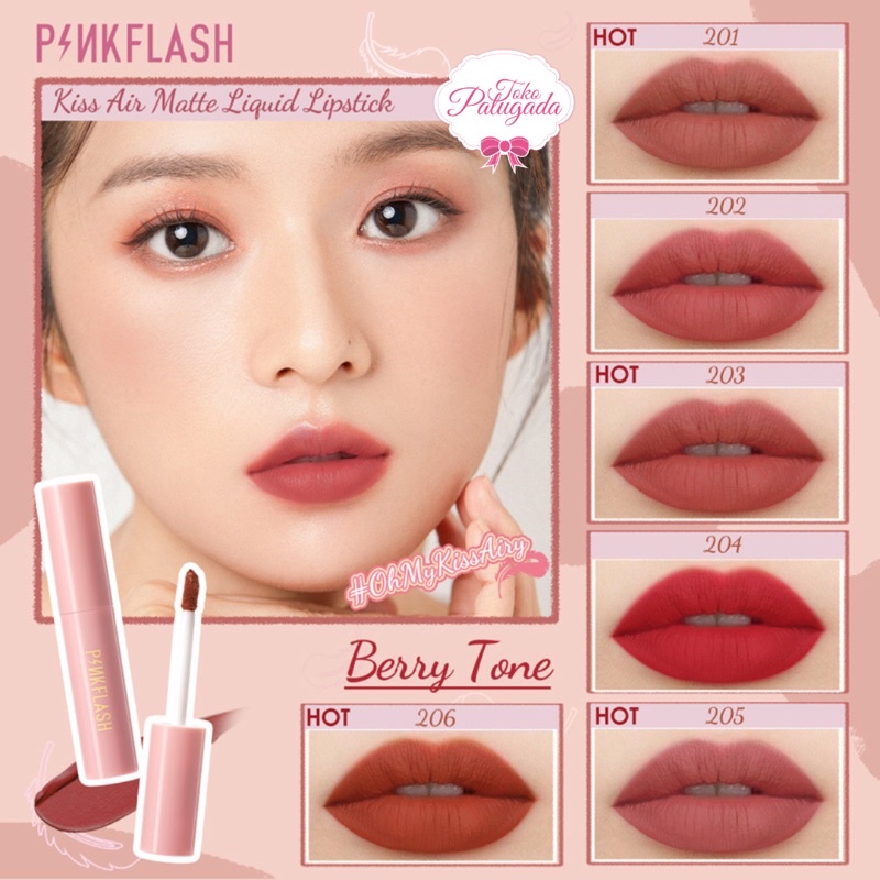 [BISA COD] PINKFLASH Lip &amp; Cheek Duo Matte Tint