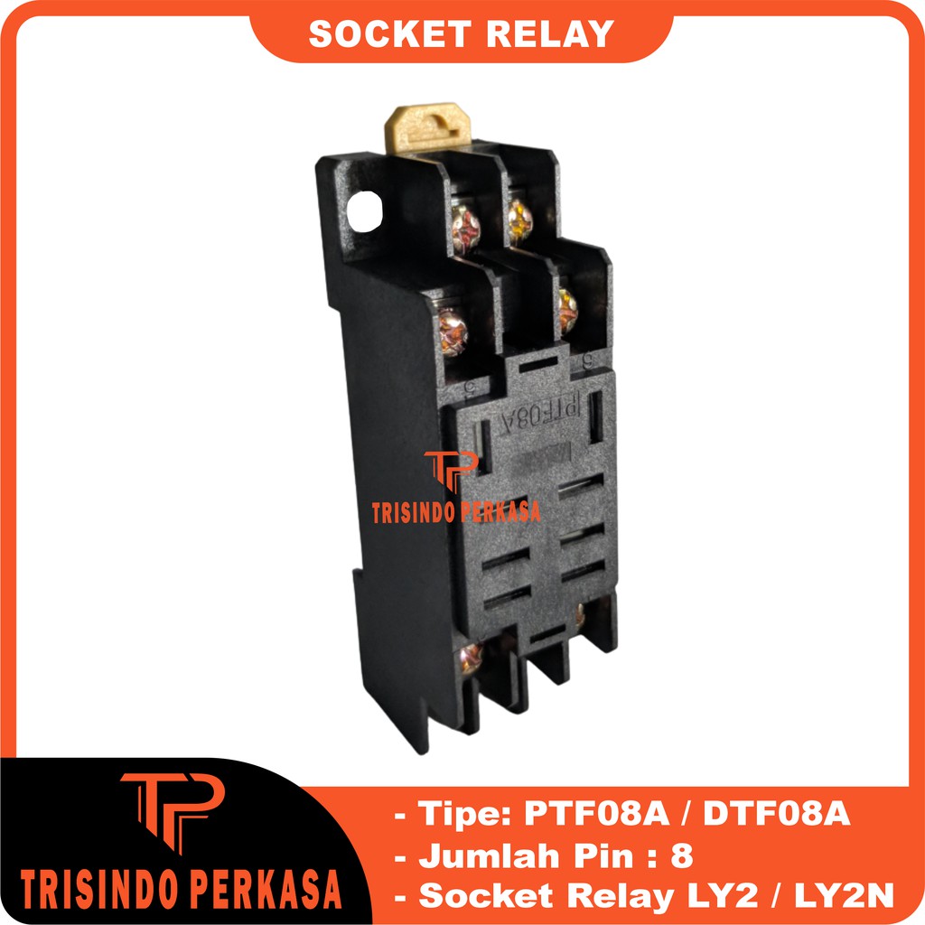 SOCKET RELAY LY2/LY2N PTF 083A 08A 8pin