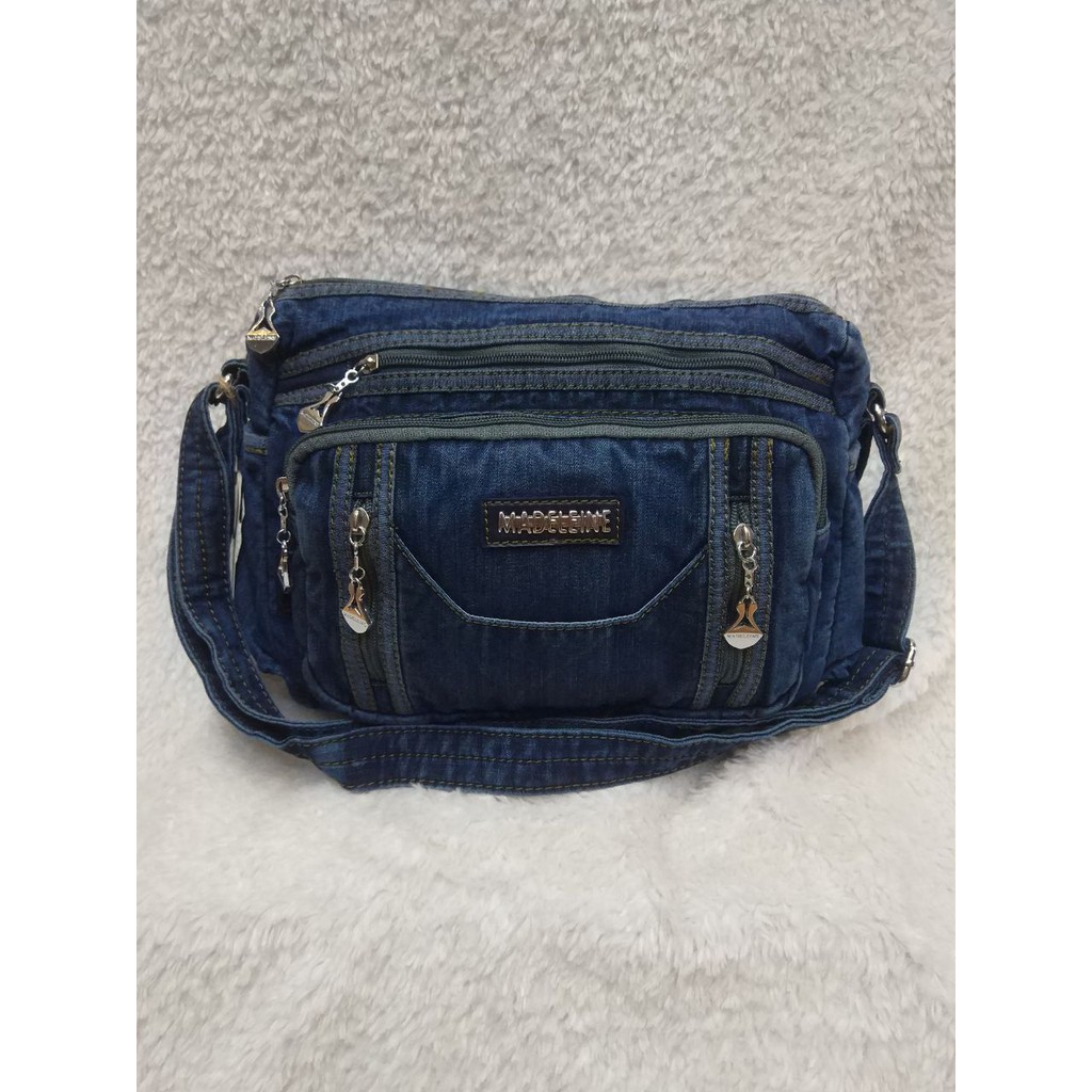 Tas Selempang Gaul Original Jeans Madeleine 624. Darena Bags Bandung