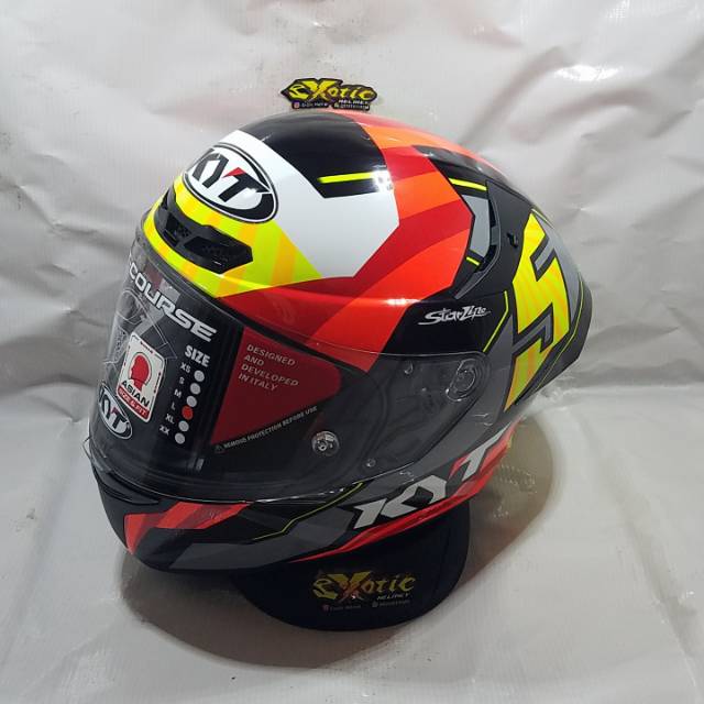 Helm KYT TT COURSE jaume masia size M