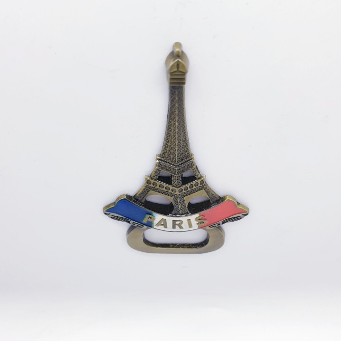 3D LOGAM Souvenir Negara magnet Kulkas Tempelan Paris Eiffel bottle op