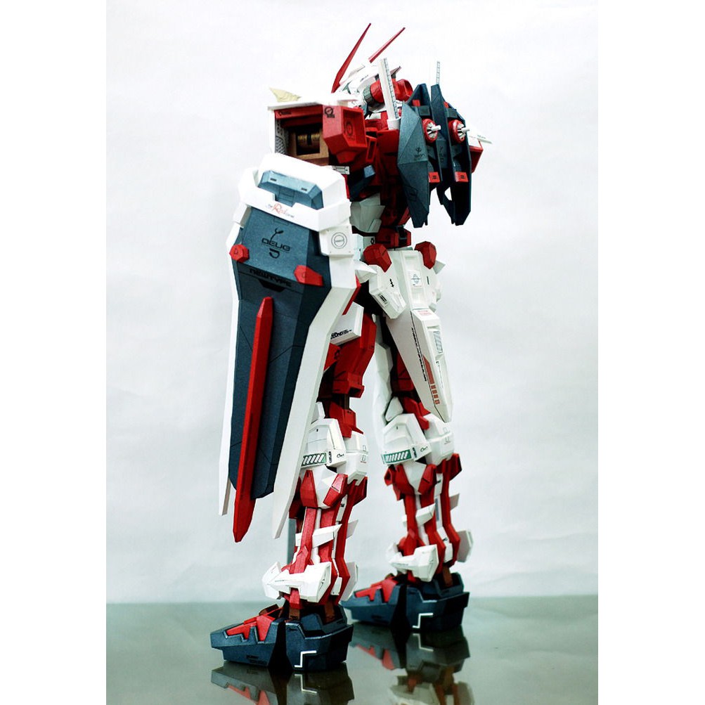 DIY Papercraft MBF-P02 Gundam Astray Red Frame Versi 3