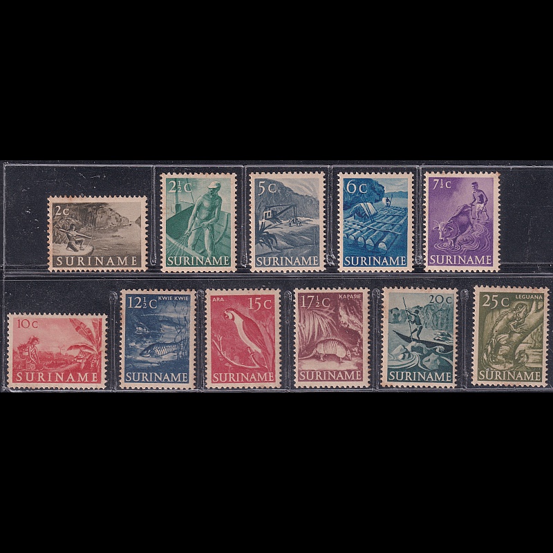 

Suriname - Postage stamps - 1953 - Local Motives